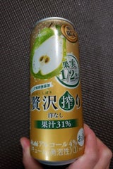 贅沢搾り 洋なし 19期間限定 缶 500ml