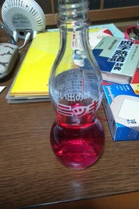 大川食品　ニッキ水　赤　瓶　１２０ｍｌの商品写真