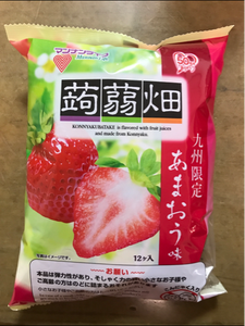 マンナンライフ　蒟蒻畑あまおう味　２５ｇ×１２の商品写真