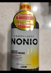 NONIO マウスウォッシュ ライトハーブミント 600ml×2の商品写真