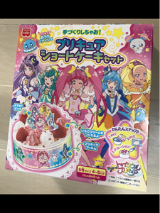 共立食品　プリキュアショートケーキセット　１３１ｇのレビュー画像