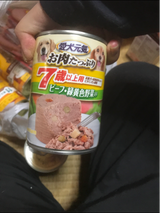 愛犬元気 7歳ビーフ&野菜 缶 375g