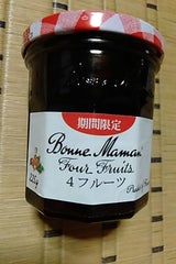 S&B ボンヌママン 4フルーツジャム 225g