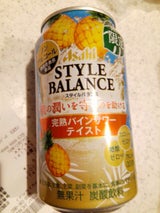 スタイルバランス 完熟パイン 缶 350ml