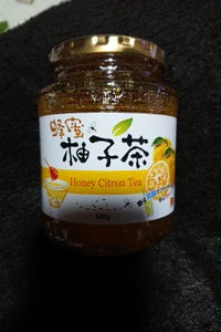 朝日食品 蜂蜜柚子茶 580gの商品写真