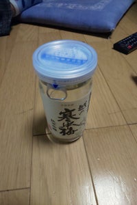 越の寒中梅　純米吟醸　カップ　２００ｍｌのレビュー画像