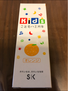 エスケー　キッズ歯ミガキ　オレンジ　６０ｇの商品写真