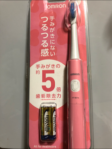 オムロン電動歯ブラシ　ＨＴ−Ｂ２１４−ＰＫの商品写真