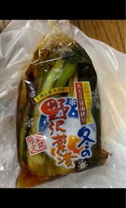 谷口 冬だからおいしい野沢菜漬 200g