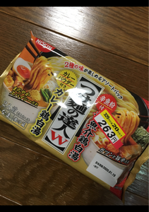 つけ麺の達人Ｗ　辛魚介＆カレー鶏白湯２食　３８２ｇのレビュー画像