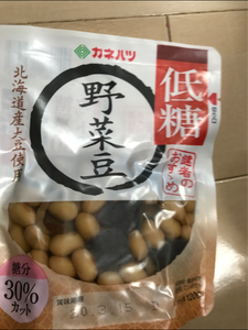 カネハツ　健者のおすすめ　低糖　野菜豆　１２０ｇの商品写真