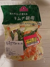 キムチなべ トップバリュ キムチ鍋用野菜（イオン（AEON））の口コミ