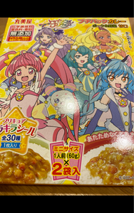 丸美屋　プリキュアプチパックカレー　１２０ｇの商品写真