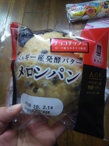 神戸屋　メロンパンチョコチップ入り　１Ｐの商品写真