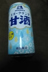 森永製菓　スパークリング甘酒　缶　１９０ｍｌのレビュー画像