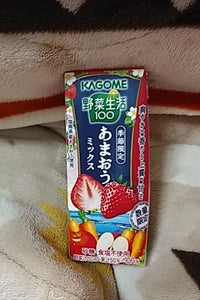 カゴメ　野菜生活１００あまおうミックス　１９５ｍｌの商品写真