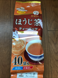 森徳　かおりちゃんほうじ茶ティーバッグ　５ｇ×４０の商品写真