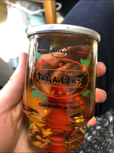 朝日川　さくらんぼのお酒　１７０ｍｌのレビュー画像