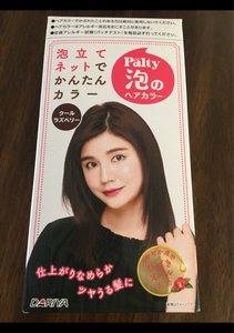 パルティ　泡のヘアカラー　クールラズベリー　１個の商品写真