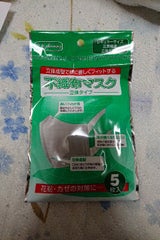 ナガシマ 不織布マスク立体タイプ 5P