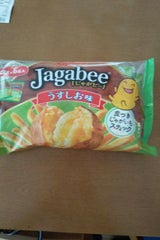 カルビー Jagabeeうすしお6P 108g