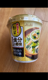 アサヒ おどろき野菜鶏白湯の水炊き鍋 18.5g