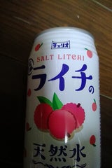 チェリオ 塩ライチの天然水 缶 350ml