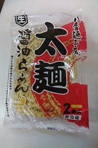 ハチバン　麺工房太麺醤油らーめん　２食のレビュー画像