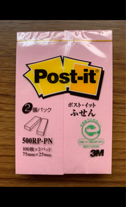 ３Ｍ　ポストイット再生紙　５００ＲＰ−ＰＮの商品写真