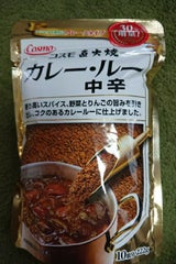 コスモ 直火焼カレールー中辛 30%増量 222g