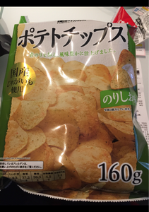 トップバリュ　ポテトチップス　のりしお味　１６０ｇのレビュー画像