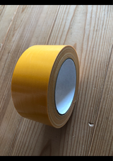 ホクセツ カラー布テープ 黄色