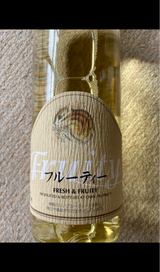 丹波ワイン フルーティー 白 瓶 720ml