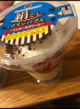 ロピア 絹ごしプリンパフェクッキー&クリーム 1個