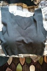 キレイラボハーフトップ BK L KL2055