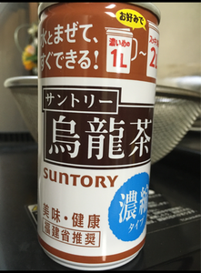 サントリー 烏龍茶 濃縮タイプ 缶 １８５ｇ サントリー の口コミ レビュー 評価点数 ものログ