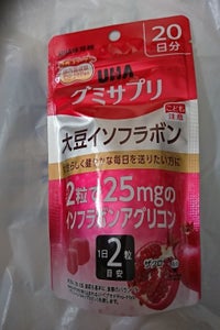 ＵＨＡ　グミサプリ大豆イソフラボン　４０粒の商品写真