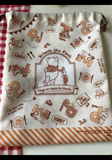 山田利 きんちゃく袋 くまのプーさん