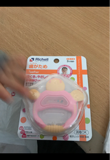 リッチェル 歯がため かめさん ピンク