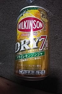 ウィルキンソンドライ７レモンジンジャ缶　３５０ｍｌのレビュー画像