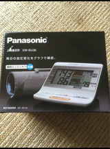 Panasonic 上腕血圧計 EW-BU36-W