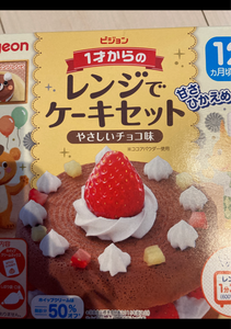 ピジョン １才からのレンジでケーキｓチョコ味 １個 ピジョン の口コミ レビュー 評価点数 ものログ