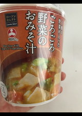 ローソンセレクト ごろごろ野菜のみそ汁 81.7g