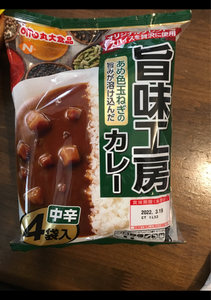 ＮＩＤ　旨味工房　カレー　中辛　１７０ｇ×４の商品写真