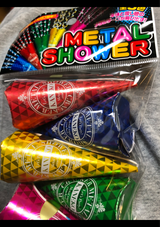 カネコ メタルシャワークラッカー 5個