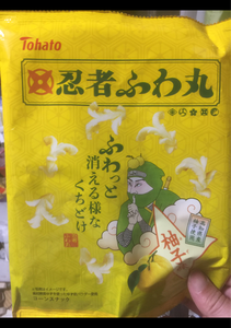 東ハト　忍者ふわ丸柚子味　６０ｇの商品写真