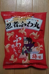東ハト 忍者ふわ丸梅味 60g
