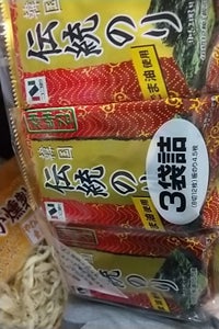 ニコニコ　韓国伝統のり　８切１２枚　３袋のレビュー画像
