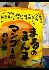 佐久間製菓 まるのまんまマンゴーののど飴 83g