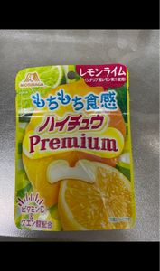 森永製菓　ハイチュウプレミアムレモンライム　３５ｇの商品写真
